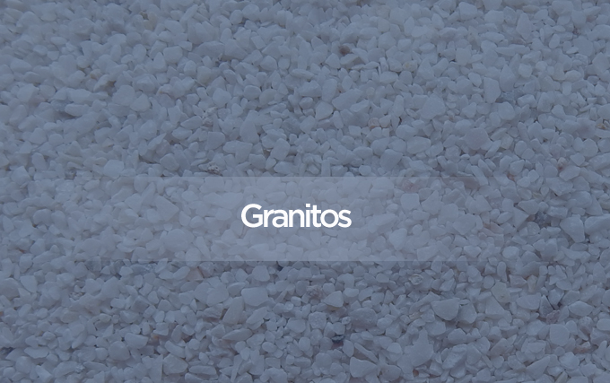 Granito en distintas granulometrías