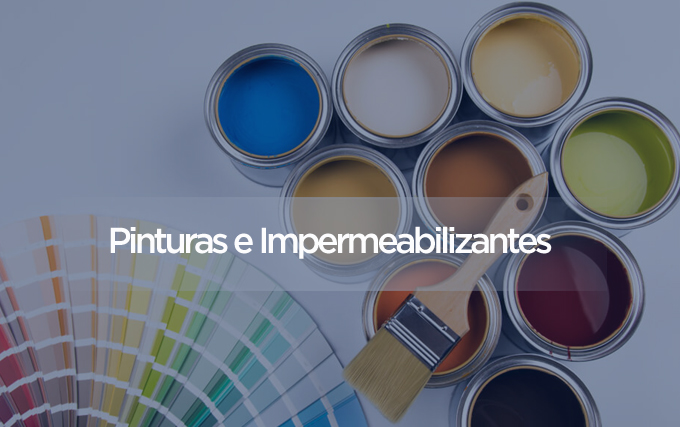 Productos para pintura e impermeabilización